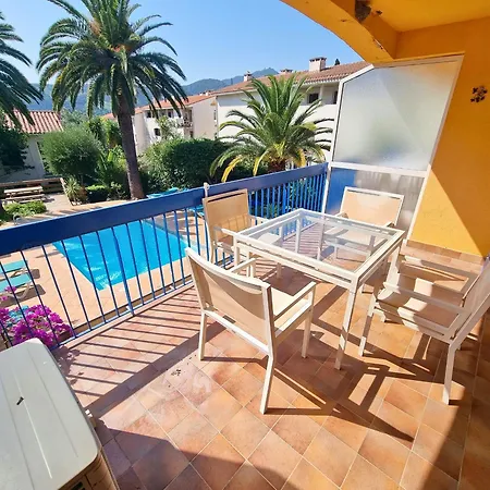 Avec Terrasse, Piscine Chauffee Et Parking A - Fr-1-309-402 דירה